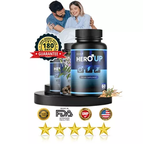 Hero Up Capsules UK: Ultimate Male Enhancement Formula for Stamina & Performance