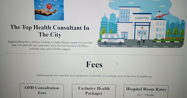 Landing page 