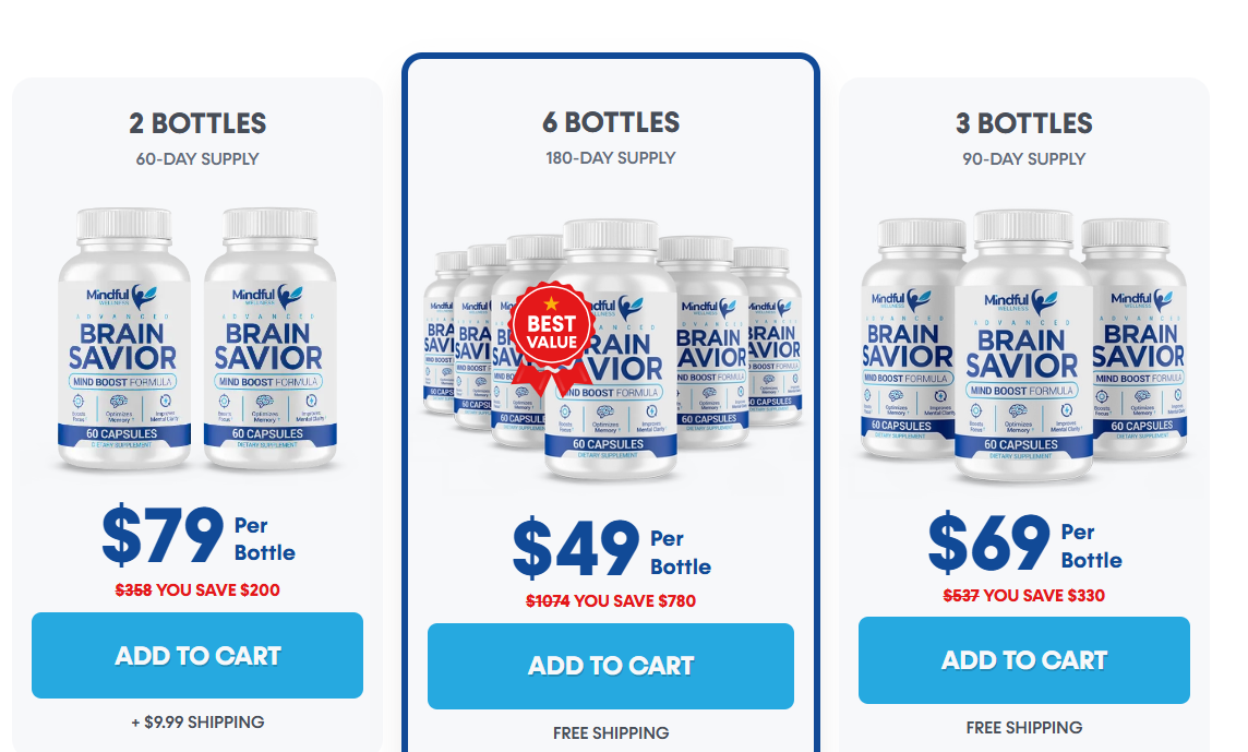 Brain Savior: Revitalize Your Memory and Enhance Long-Term Brain Health Naturally