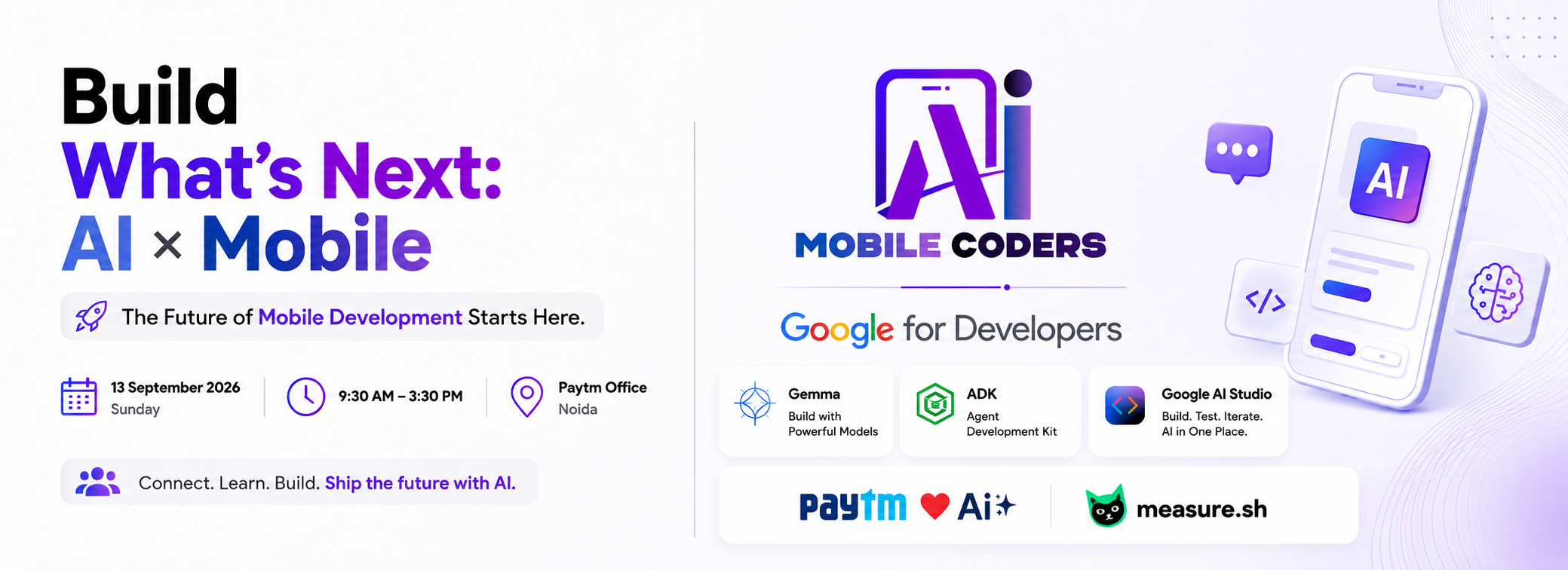 Build What’s Next: AI × Mobile
