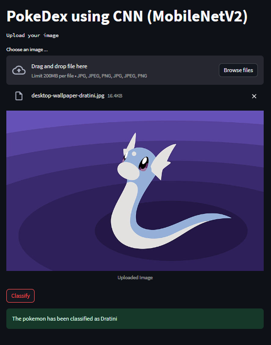 Pokedex using CNN (Image Recognition) and RAG