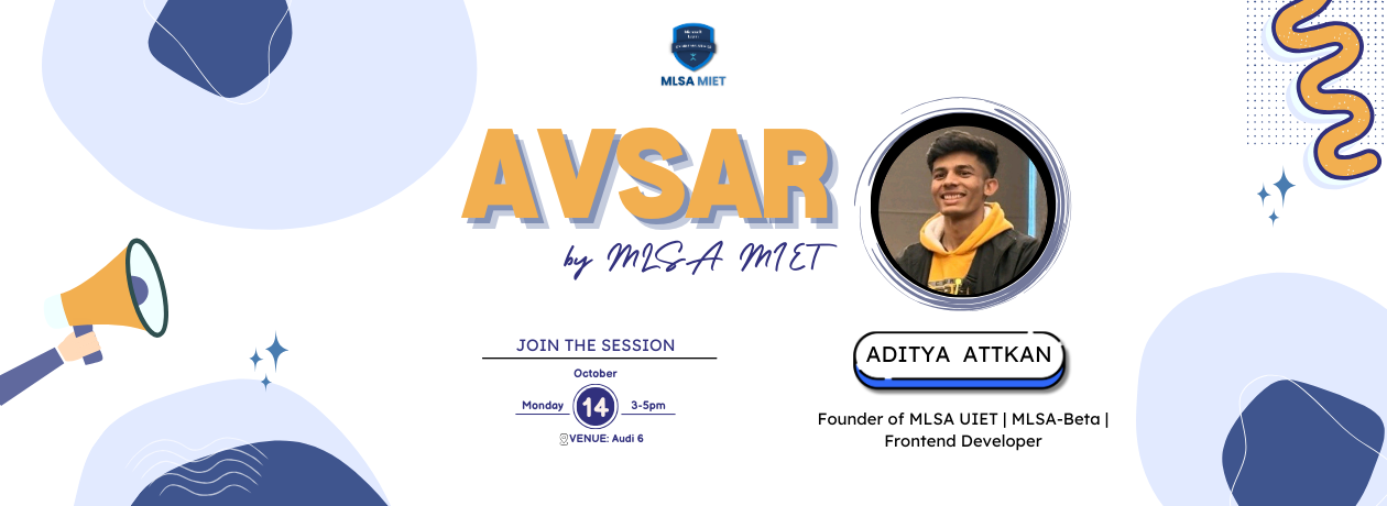 AVSAR - Orientation Session AVSAR - Orientation Session