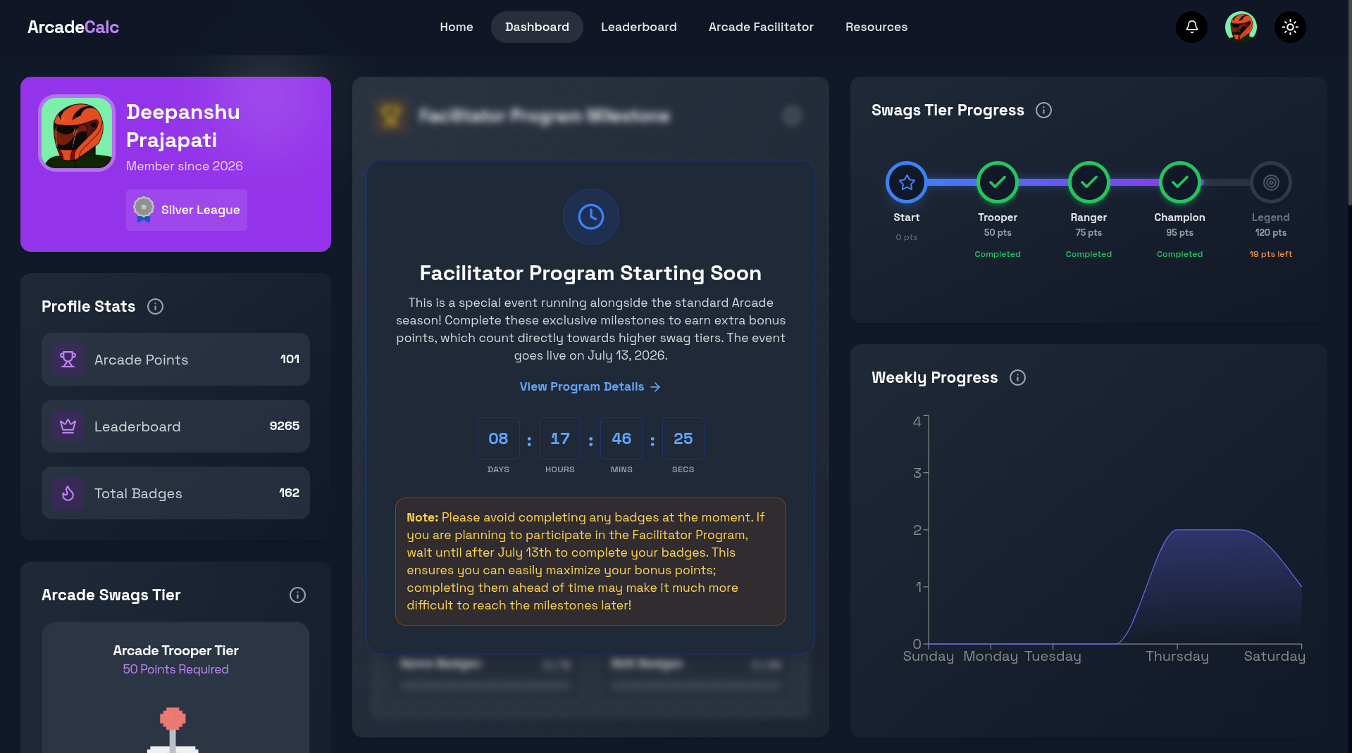 Google Cloud Arcade Points Calculator | Arcade Calc | Arcade Facilitator Program Google Cloud Arcade Points Calculator | Arcade Calc | Arcade Facilitator Program