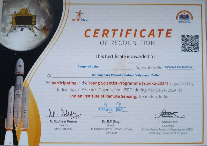 #isro #yuvika #spacescience #stem #learning #inspiration | Deepanshu Jha