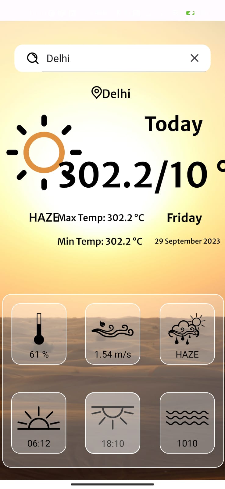 Weather App