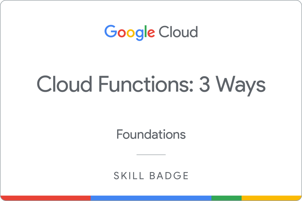 Cloud Functions: 3 Ways