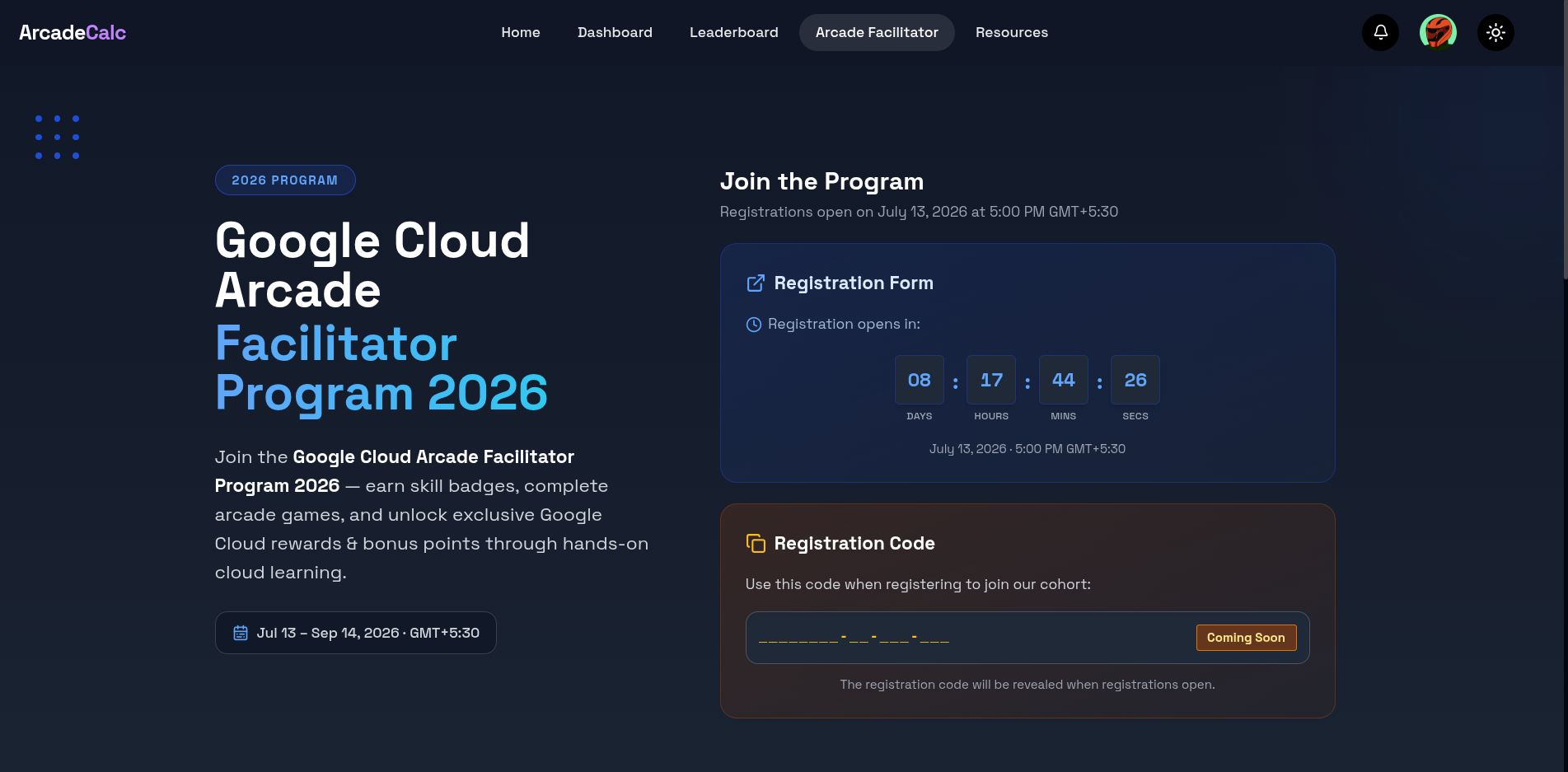 Google Cloud Arcade Points Calculator | Arcade Calc | Arcade Facilitator Program Google Cloud Arcade Points Calculator | Arcade Calc | Arcade Facilitator Program