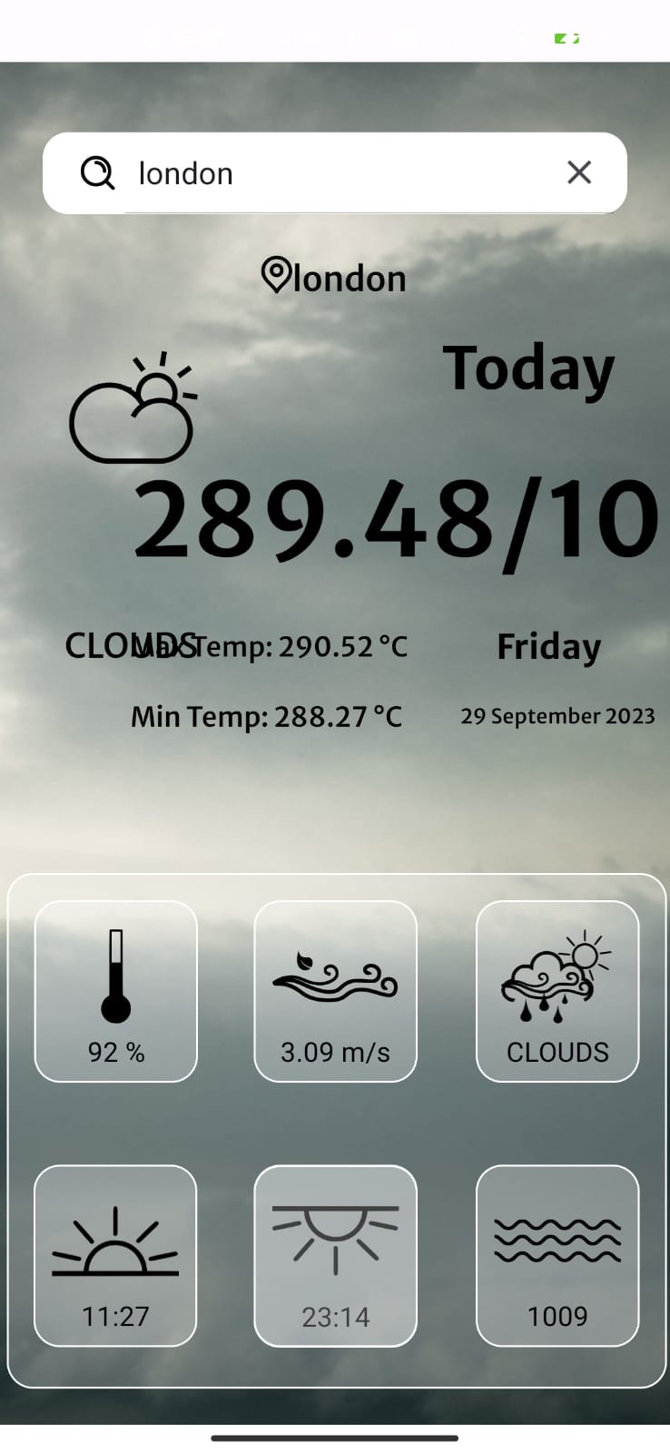 Weather App