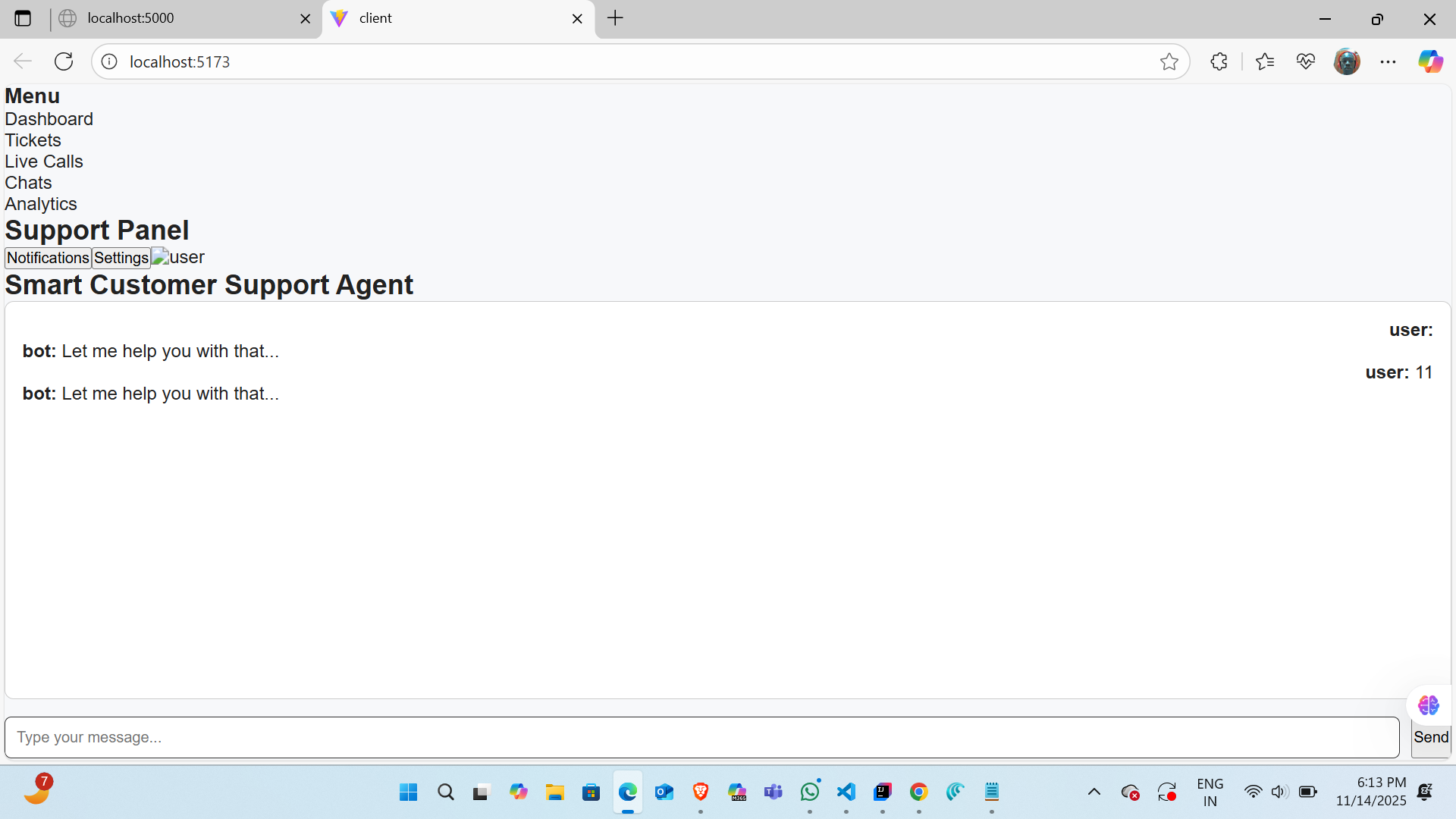 Smart Customer Support Agent