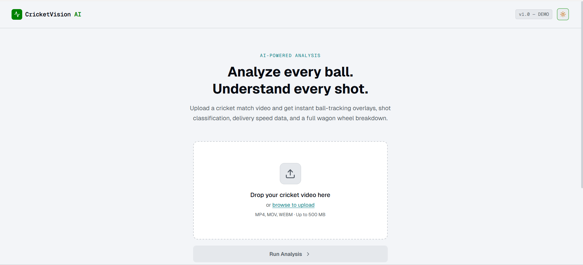 CricketVision AI CricketVision AI
