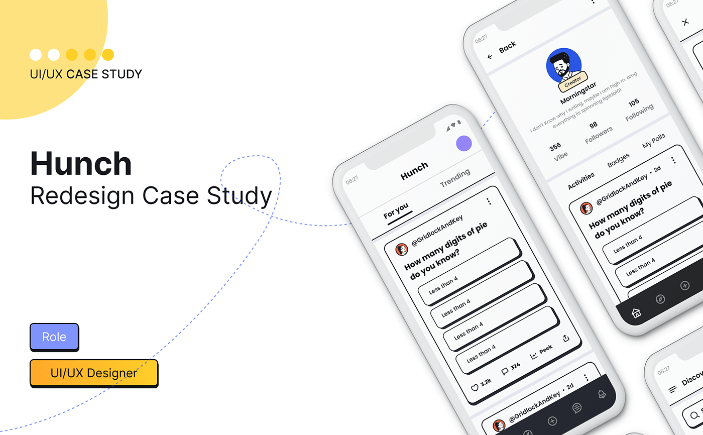 Hunch Redesign Case Study