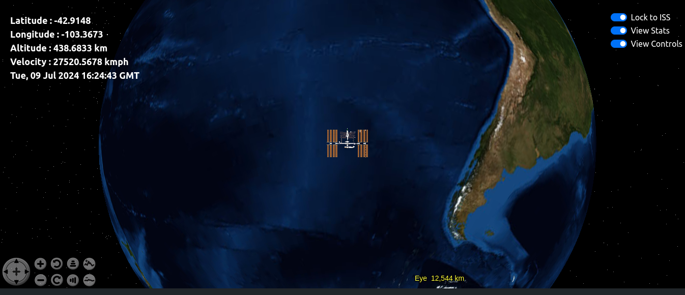 ThinkSpace ISS tracker