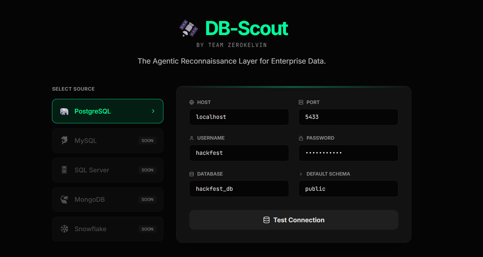 DB-Scout final working UI + backend + RAG 