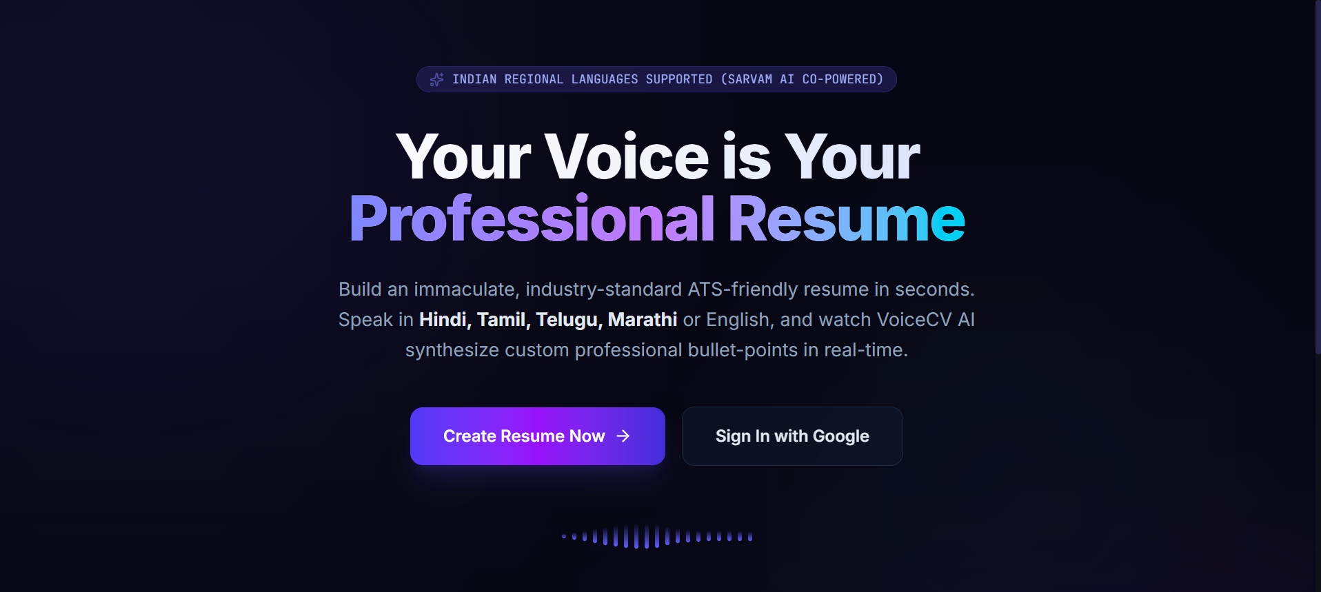 VoiceCV AI