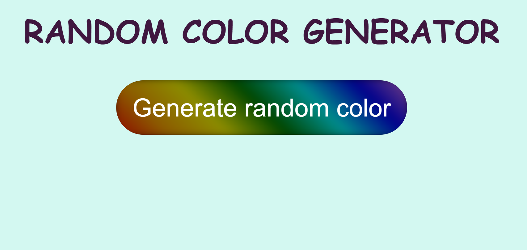 Random Color Generator