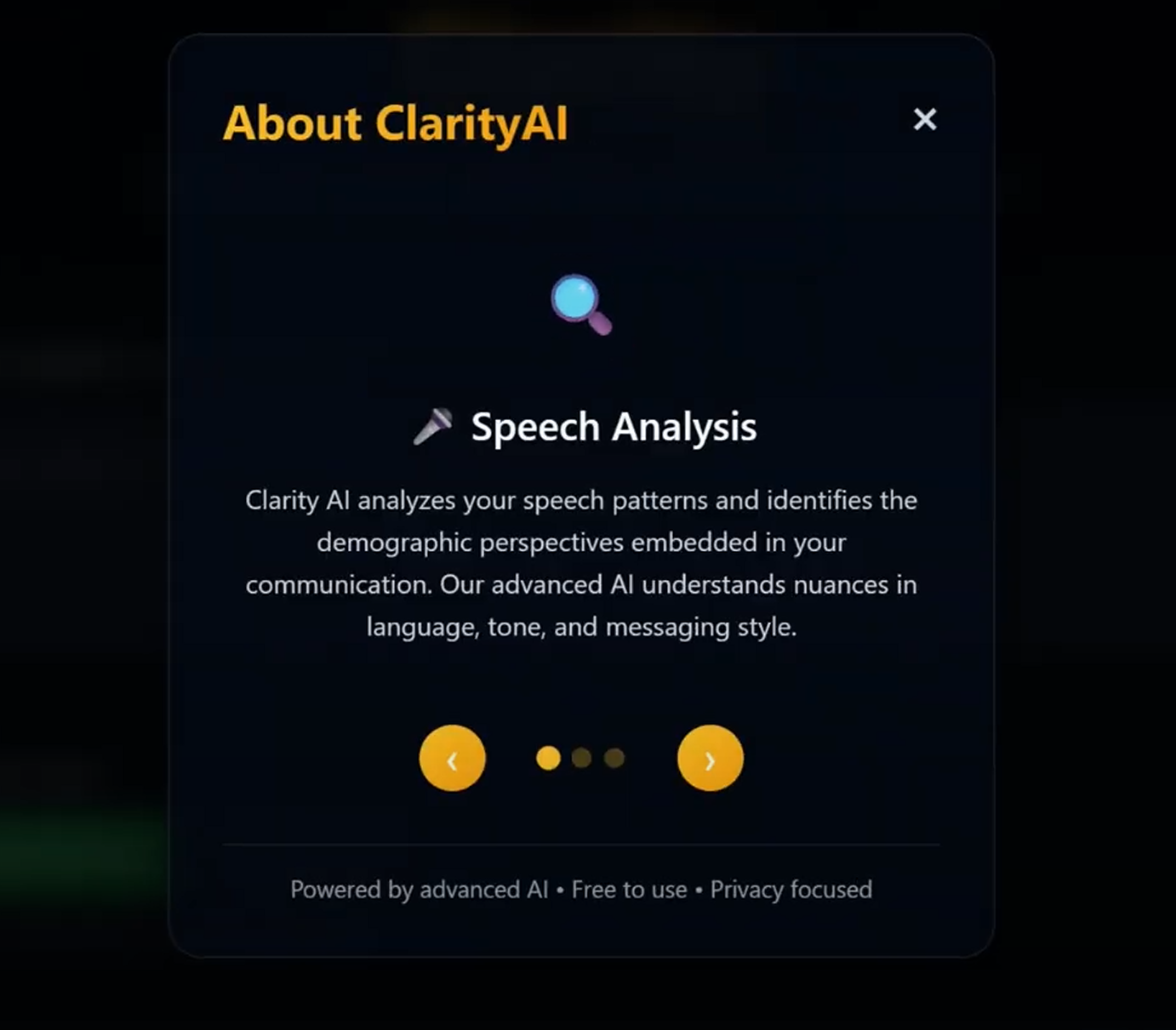  ClarityAI - An AI Powered Speech Editor.