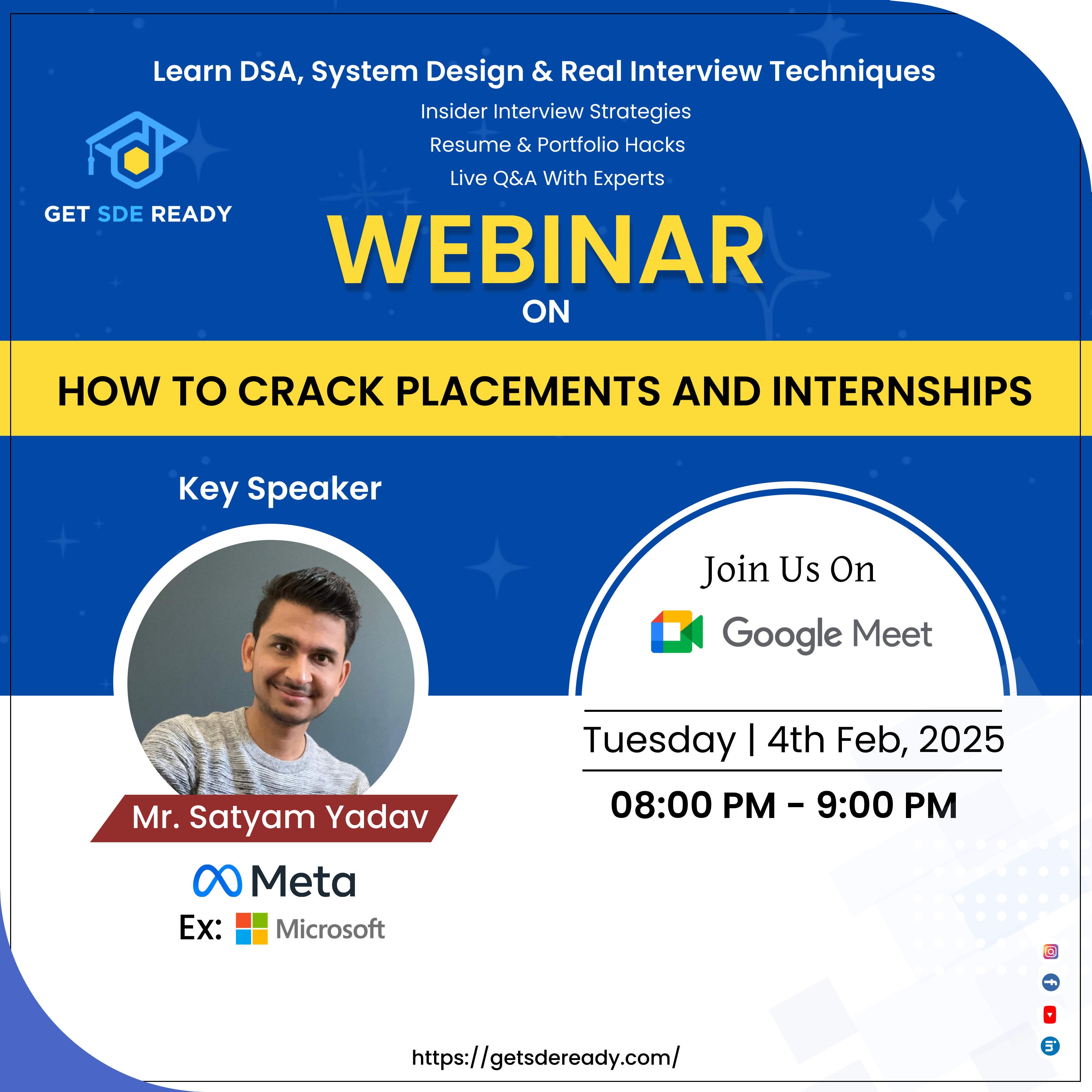 How to crack Placements & Internships