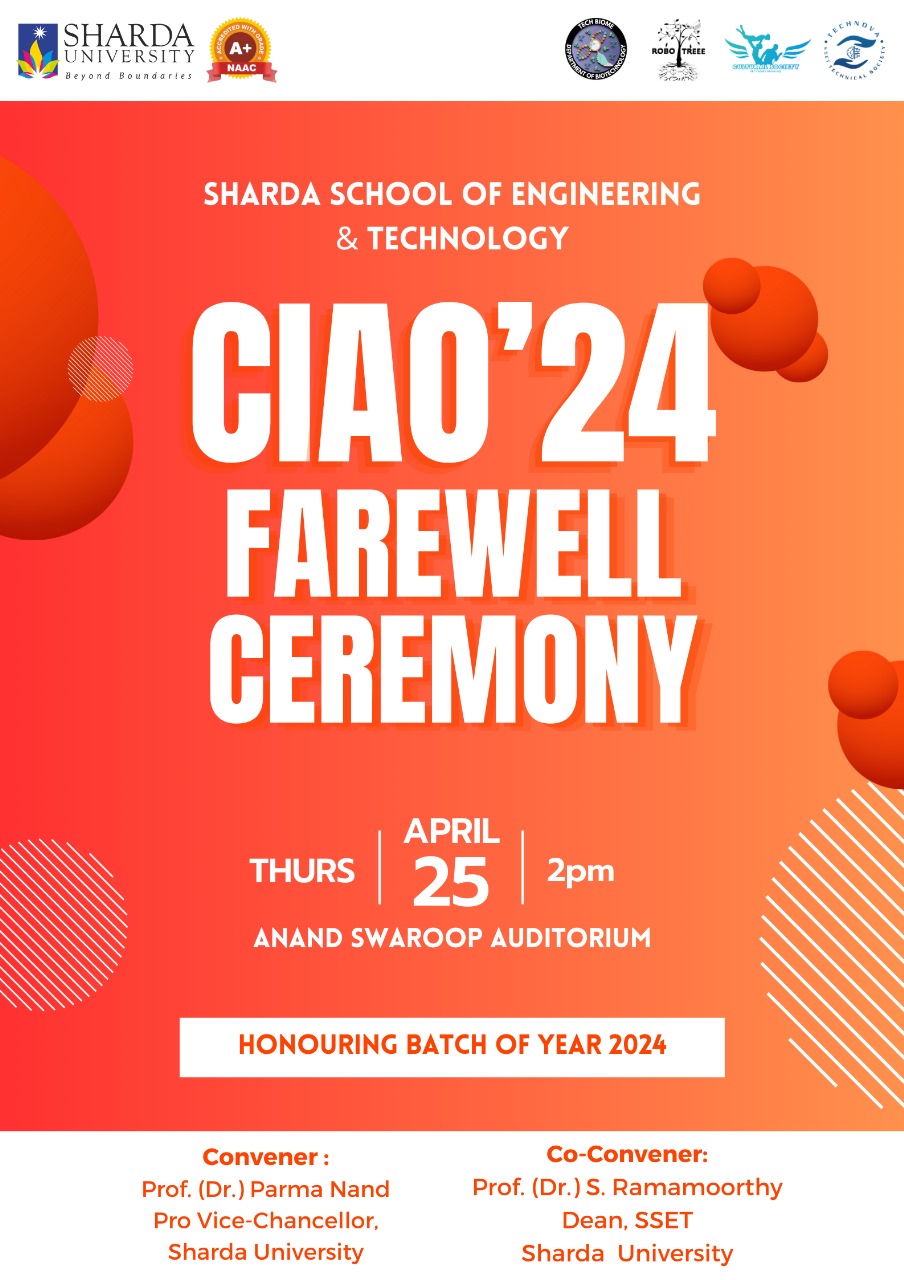 CIAO'24 : FAREWELL Ceremony SSET