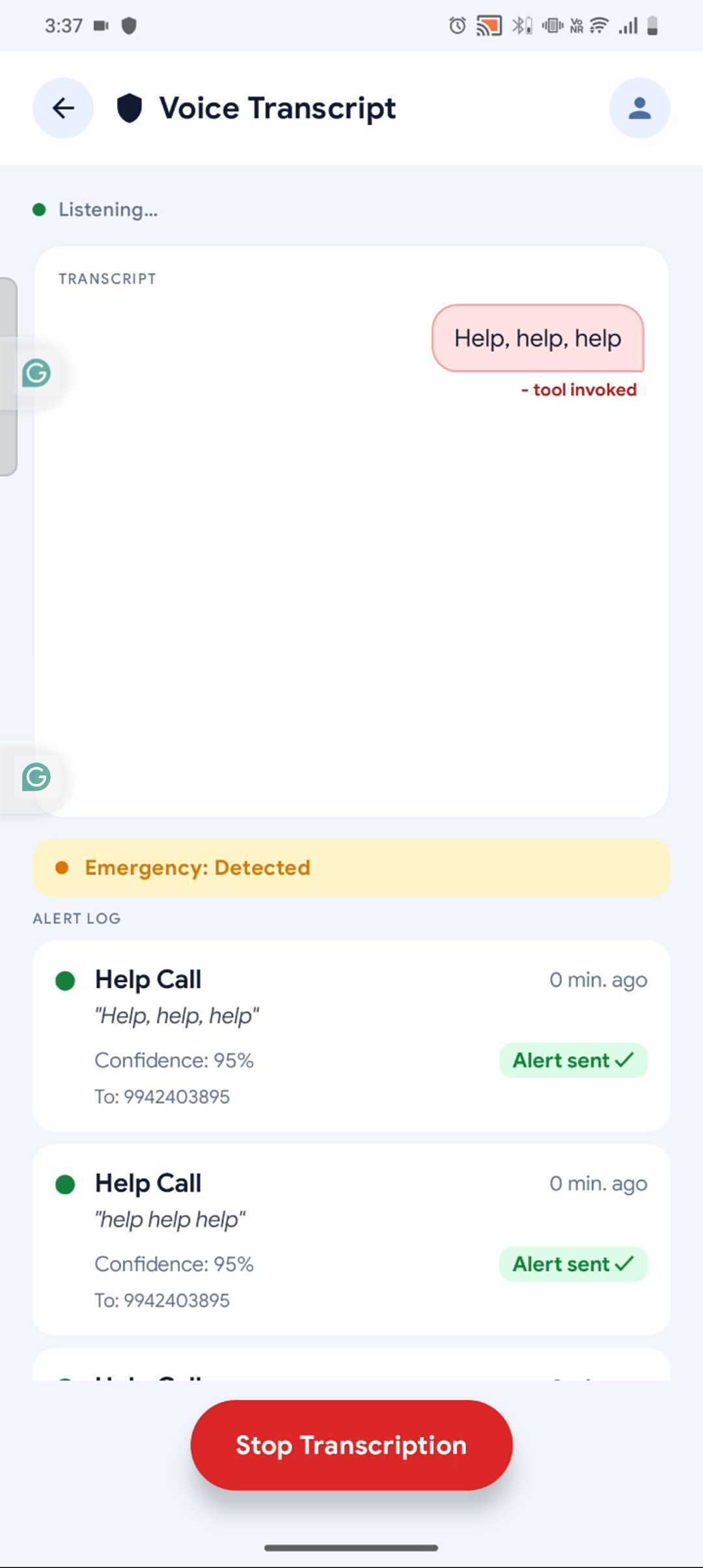 Sentri AI - AI Voice Companion for Senior Citizens Sentri AI - AI Voice Companion for Senior Citizens