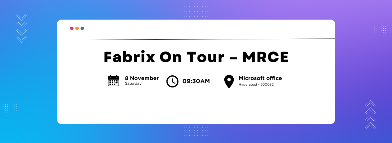 Fabrix On Tour – MRCE