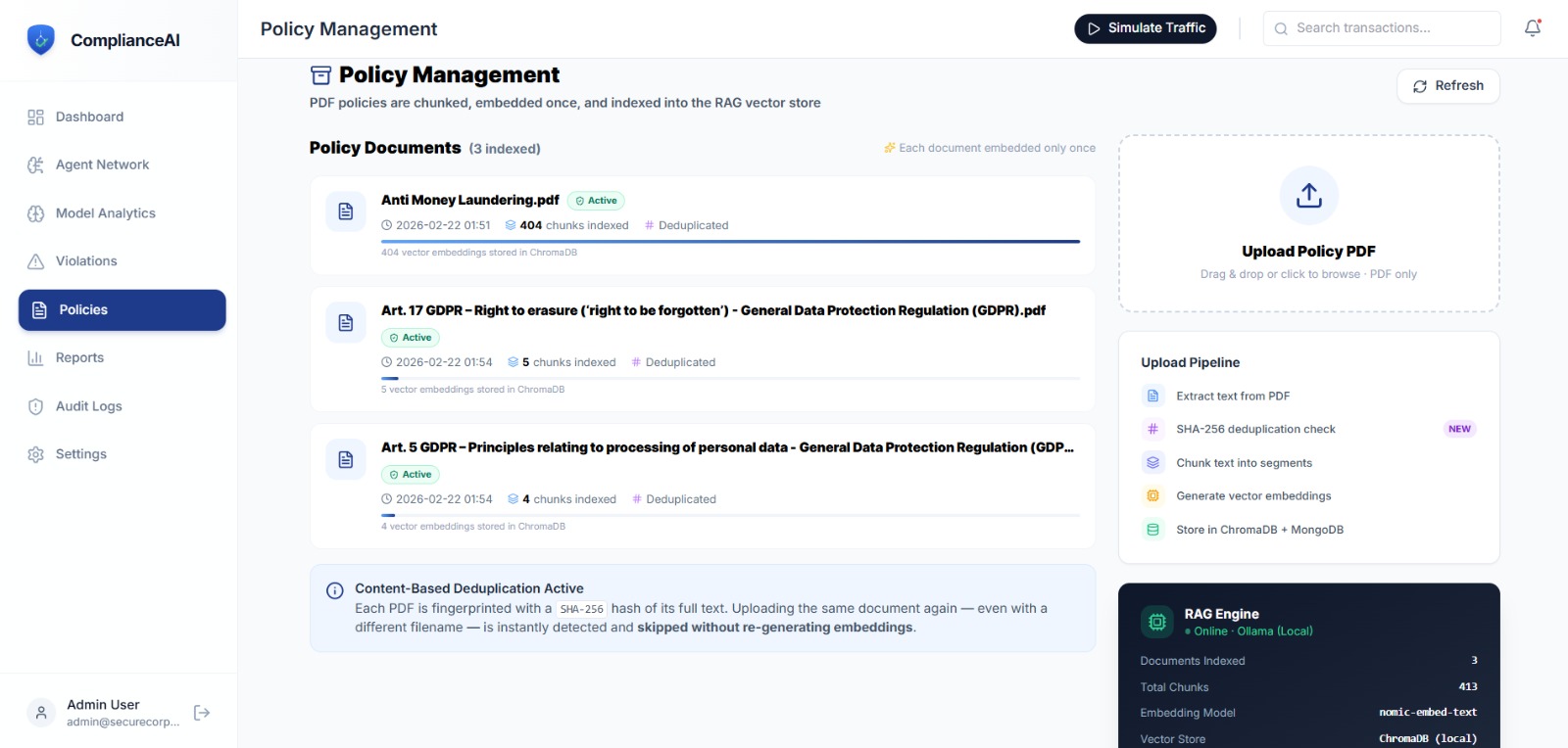 Ai-powered Compliance Monitoring System