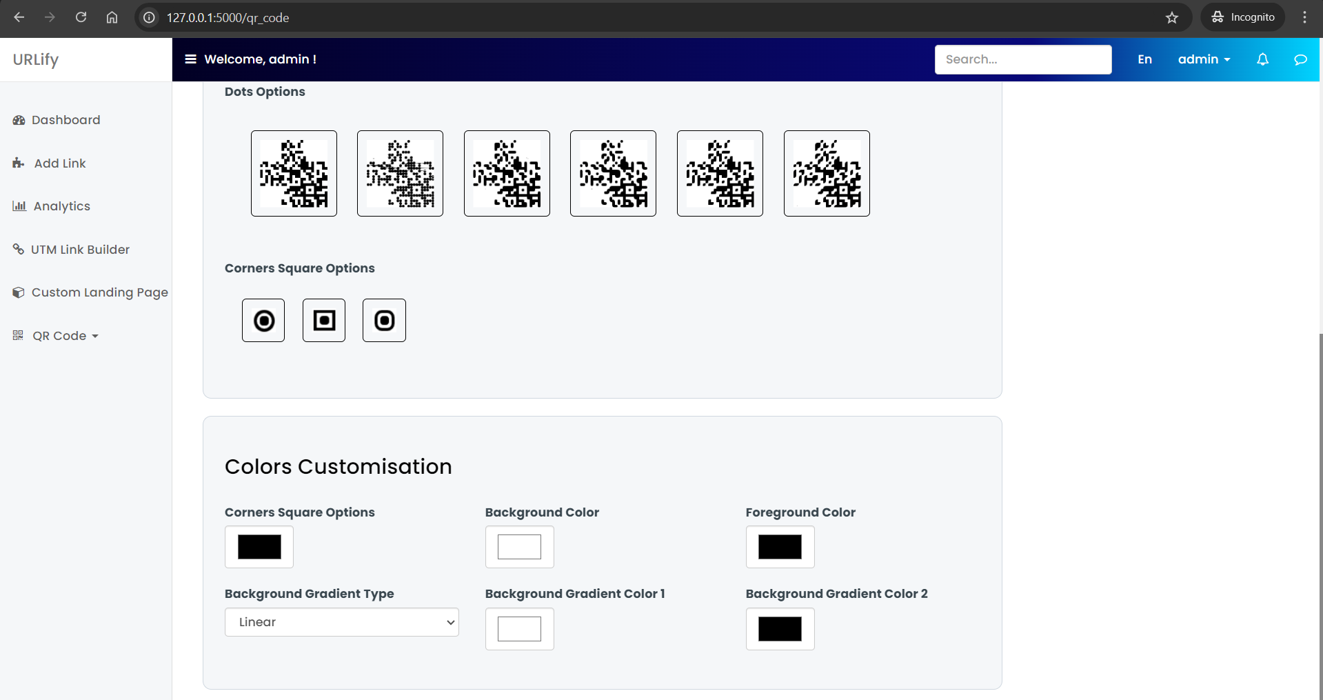 Urlify - A URL shortening service Urlify - A URL shortening service