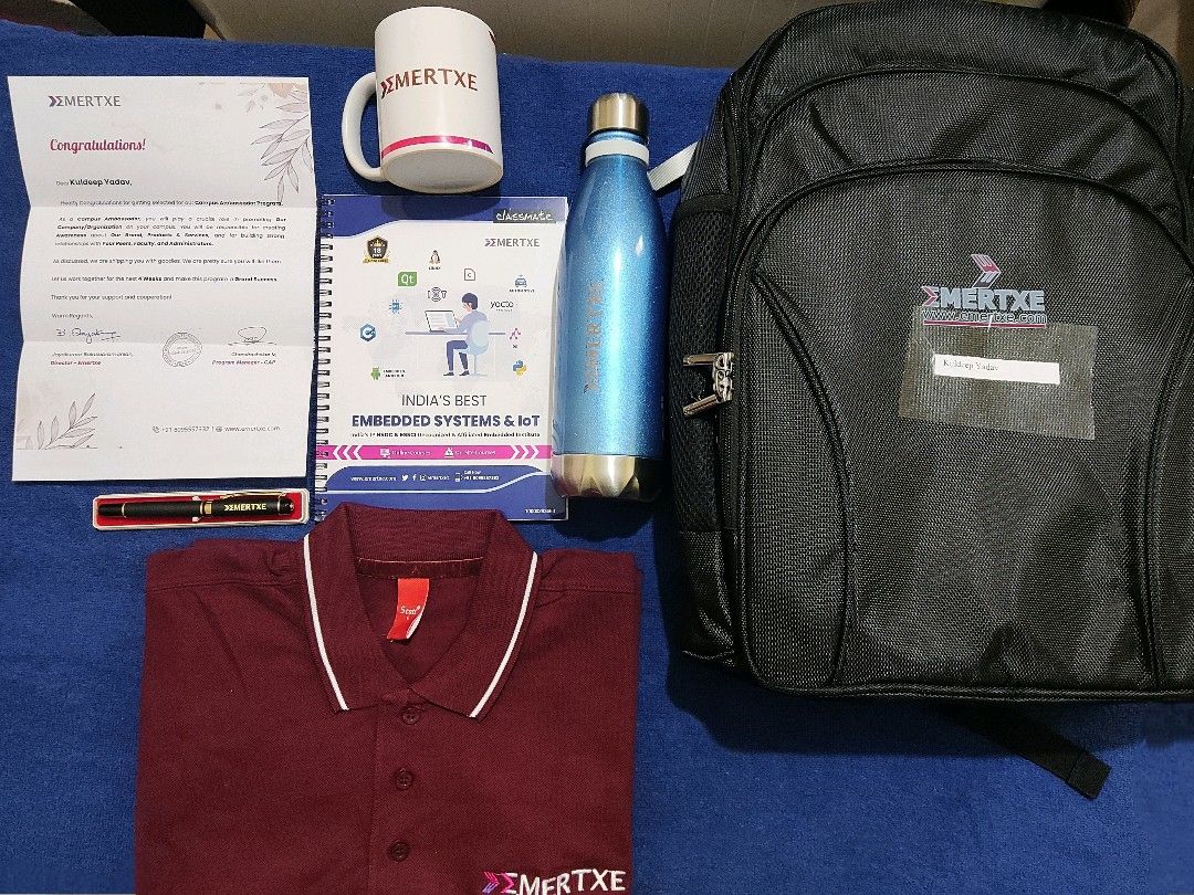 Kuldeep Yadav on LinkedIn: #leadership #thankyou #welcomekit #intern #emertxe #team #opportunity…