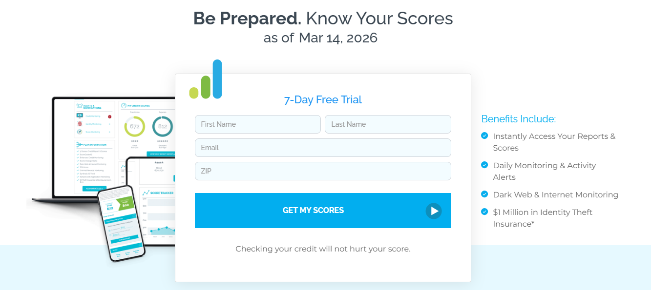 CreditScoreIQ Trial Guide: Check Your Credit Score Before Paying