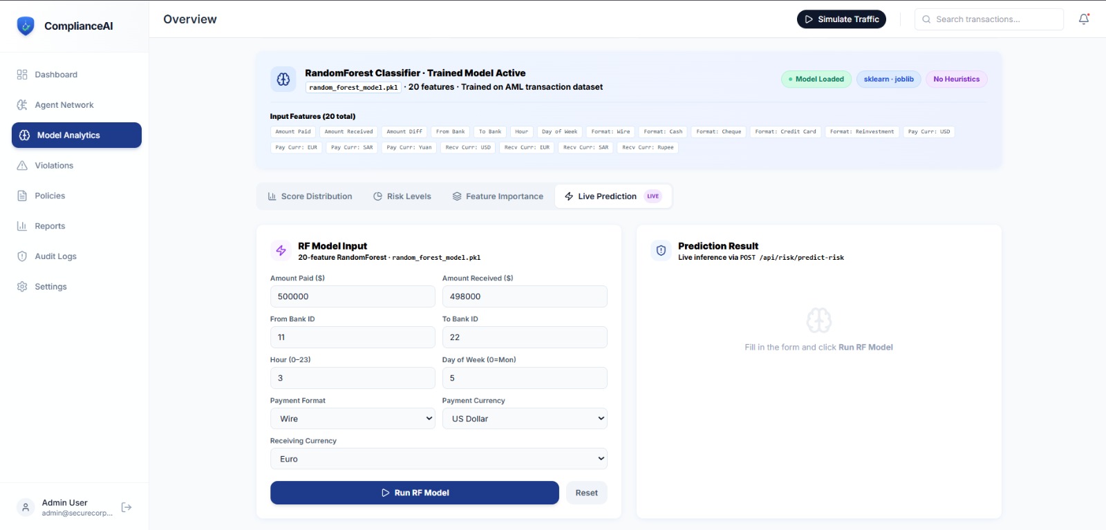 Ai-powered Compliance Monitoring System