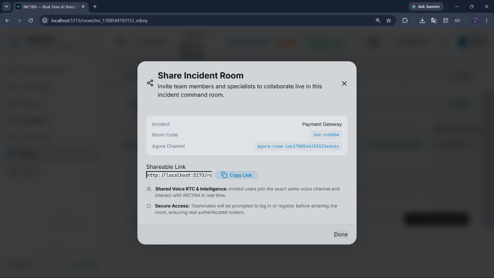 INCYRA: AI-Powered Real-Time Incident Command Center INCYRA: AI-Powered Real-Time Incident Command Center