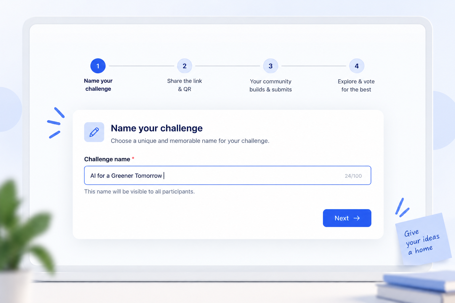 Naming your Vibeathon Challenge