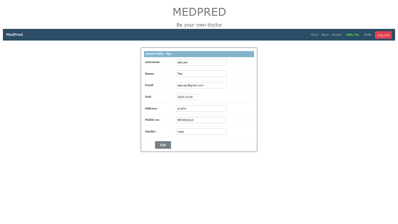 MedPred MedPred
