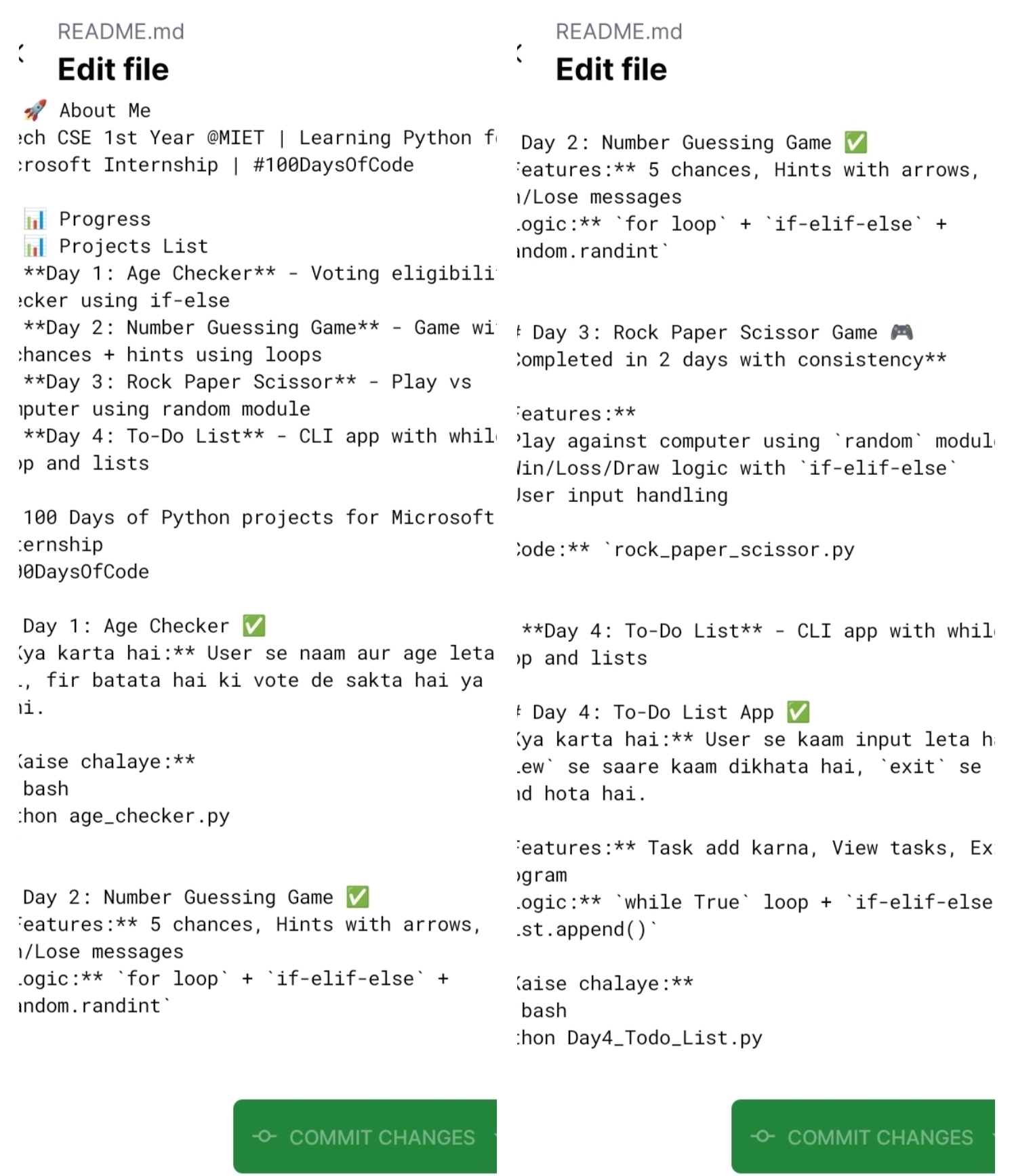 Python Mini Projects - #100DaysOfCode Python Mini Projects - #100DaysOfCode