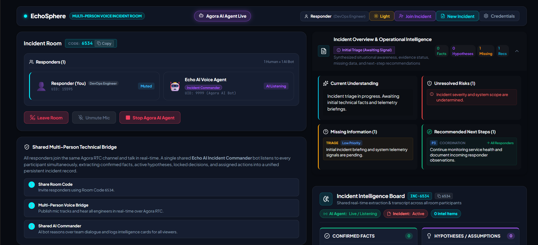 Voice AI Incident Commander Voice AI Incident Commander