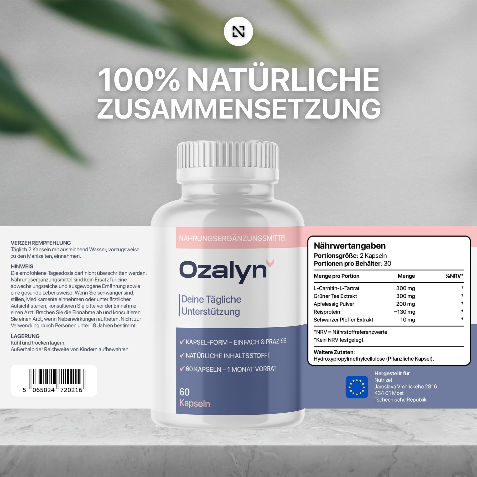 Ozalyn Capsules Sweden Doseringsguide: Hur man använder produkten optimalt.