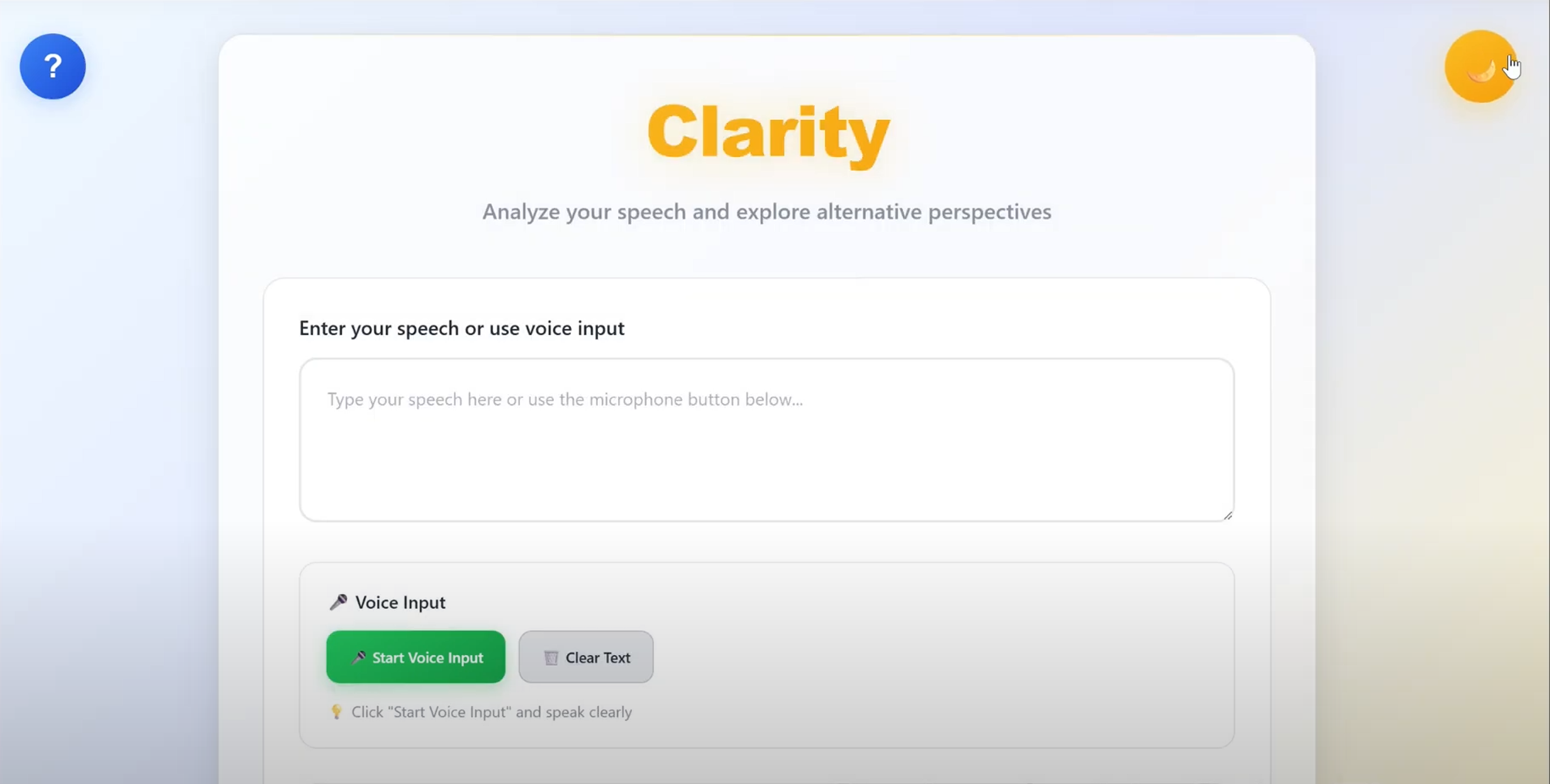 ClarityAI - An AI Powered Speech Editor.