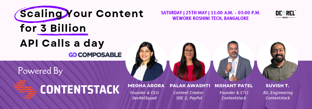 Meetup : Scaling Your Content for 3 Billion API Calls/day Meetup : Scaling Your Content for 3 Billion API Calls/day