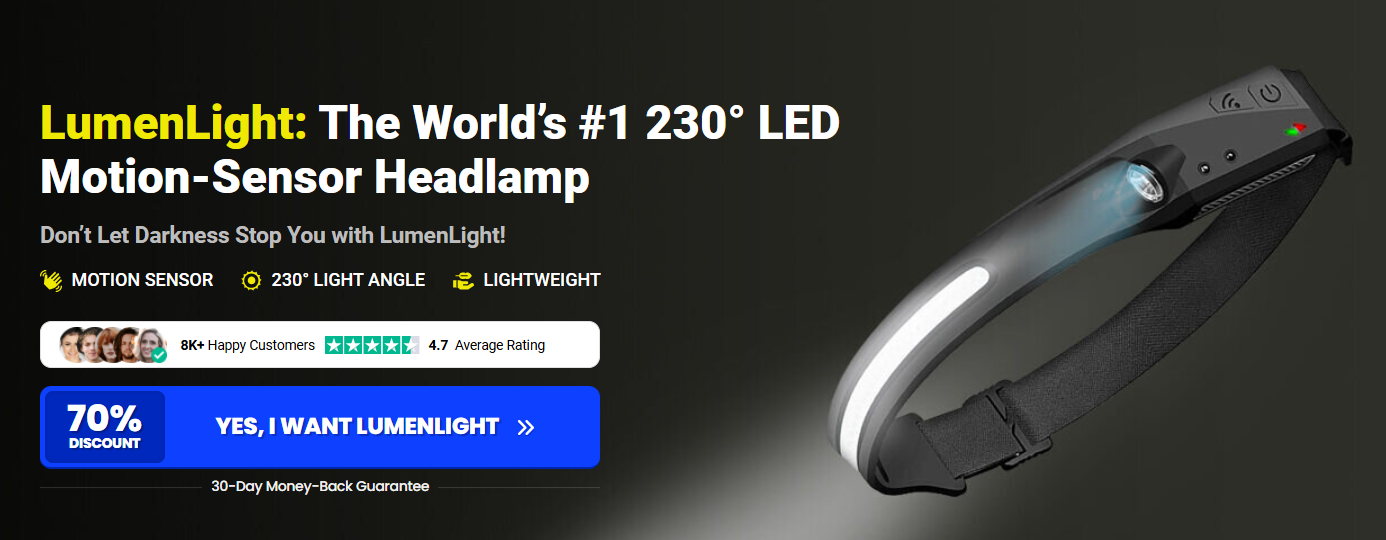 LumenLight LED Headlamp