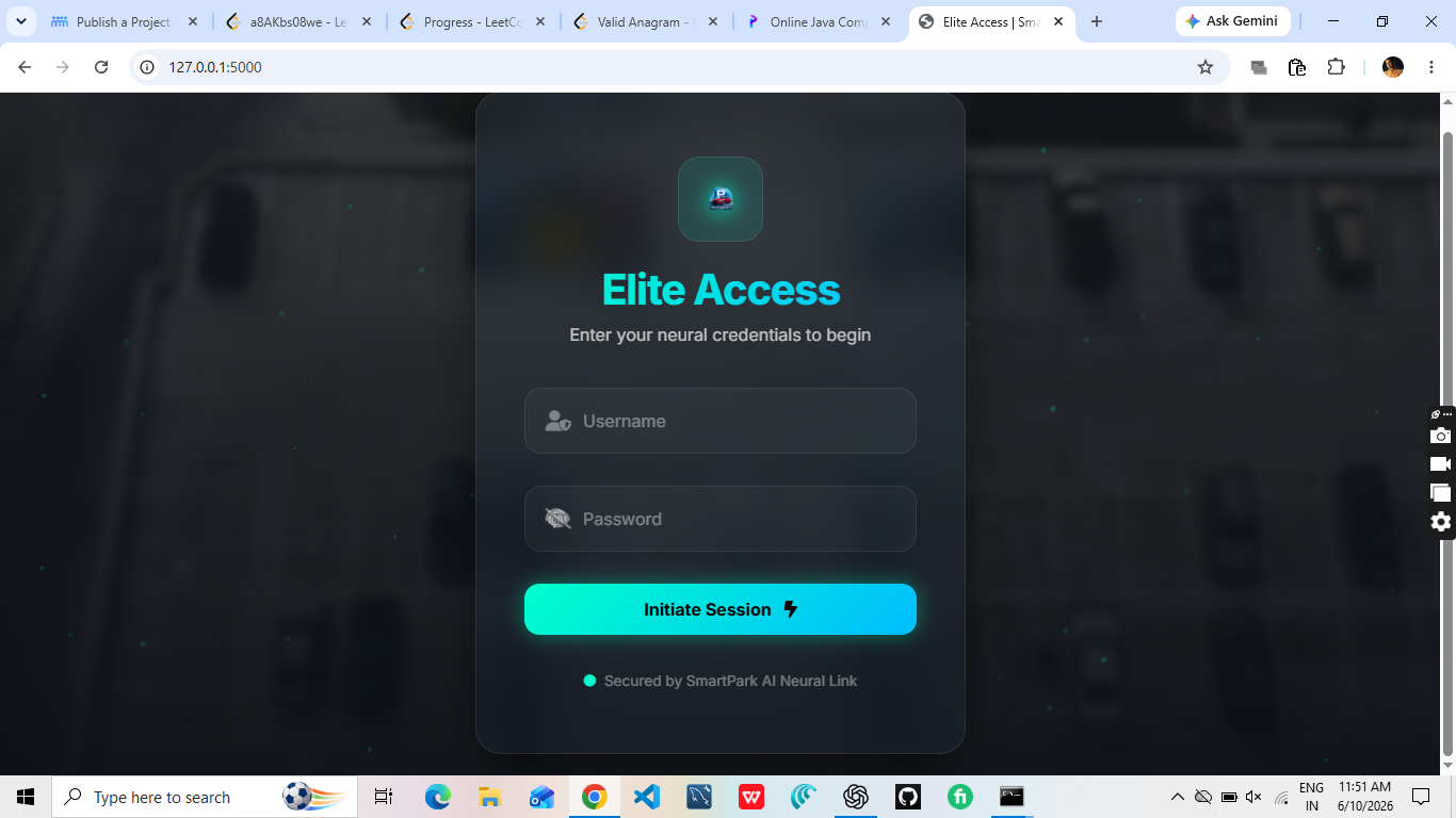 AI Smart Parking System AI Smart Parking System
