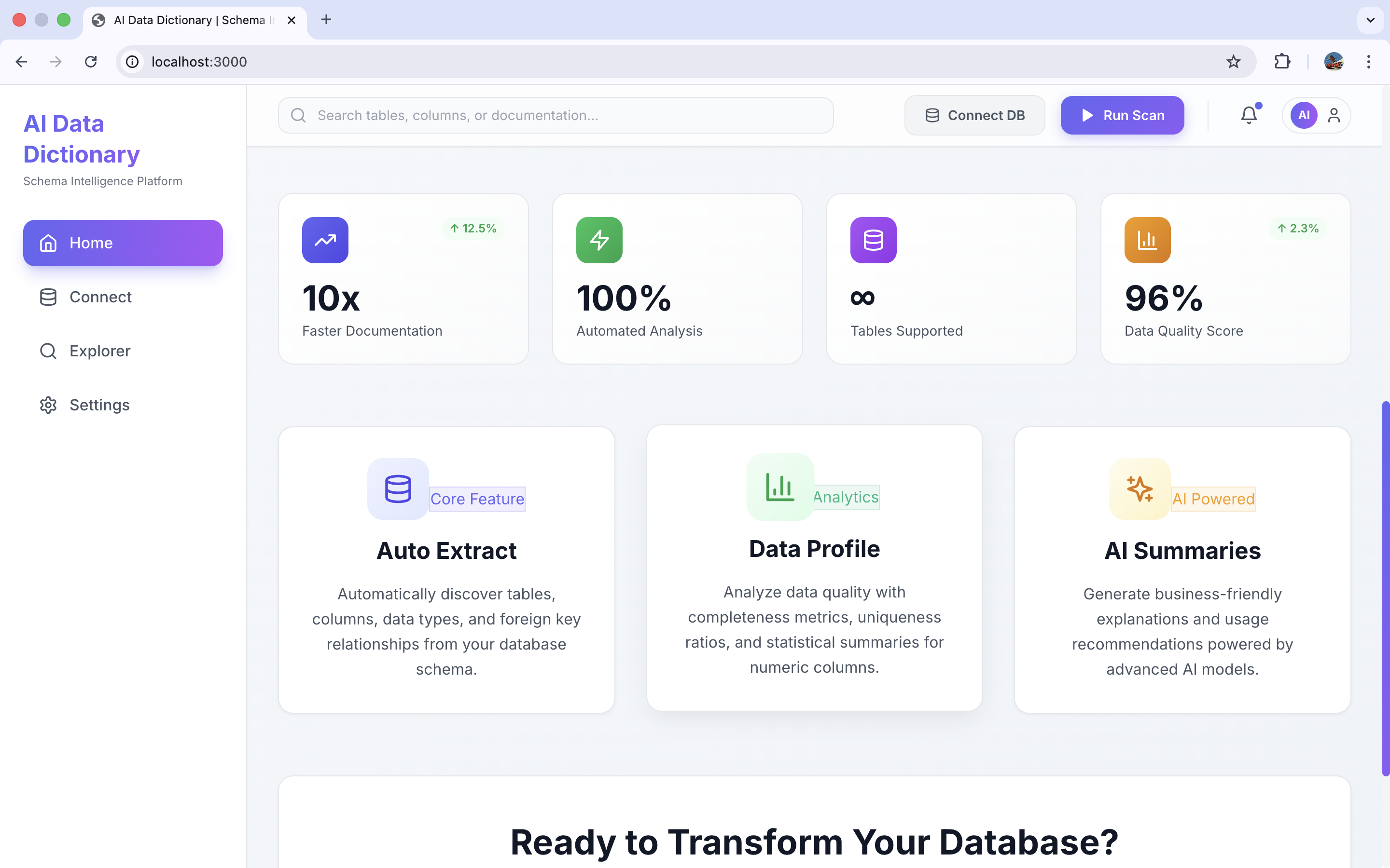 Intelligent Data Dictionary Agent