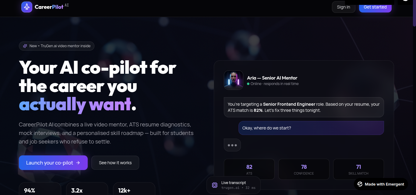 CareerPilot AI — Your AI-Powered Career Coach CareerPilot AI — Your AI-Powered Career Coach