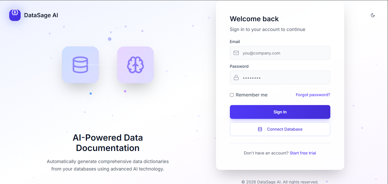 DataSage AI – Intelligent Metadata & Data Quality Copilot