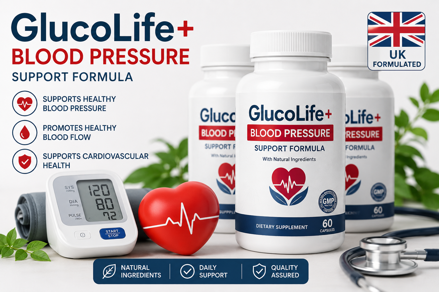 GlucoLife+ Blood Pressure [UK]