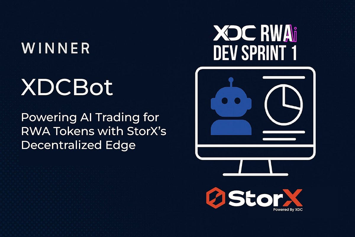 XDCBot: Powering AI Trading for RWA Tokens with StorX’s Decentralized Edge