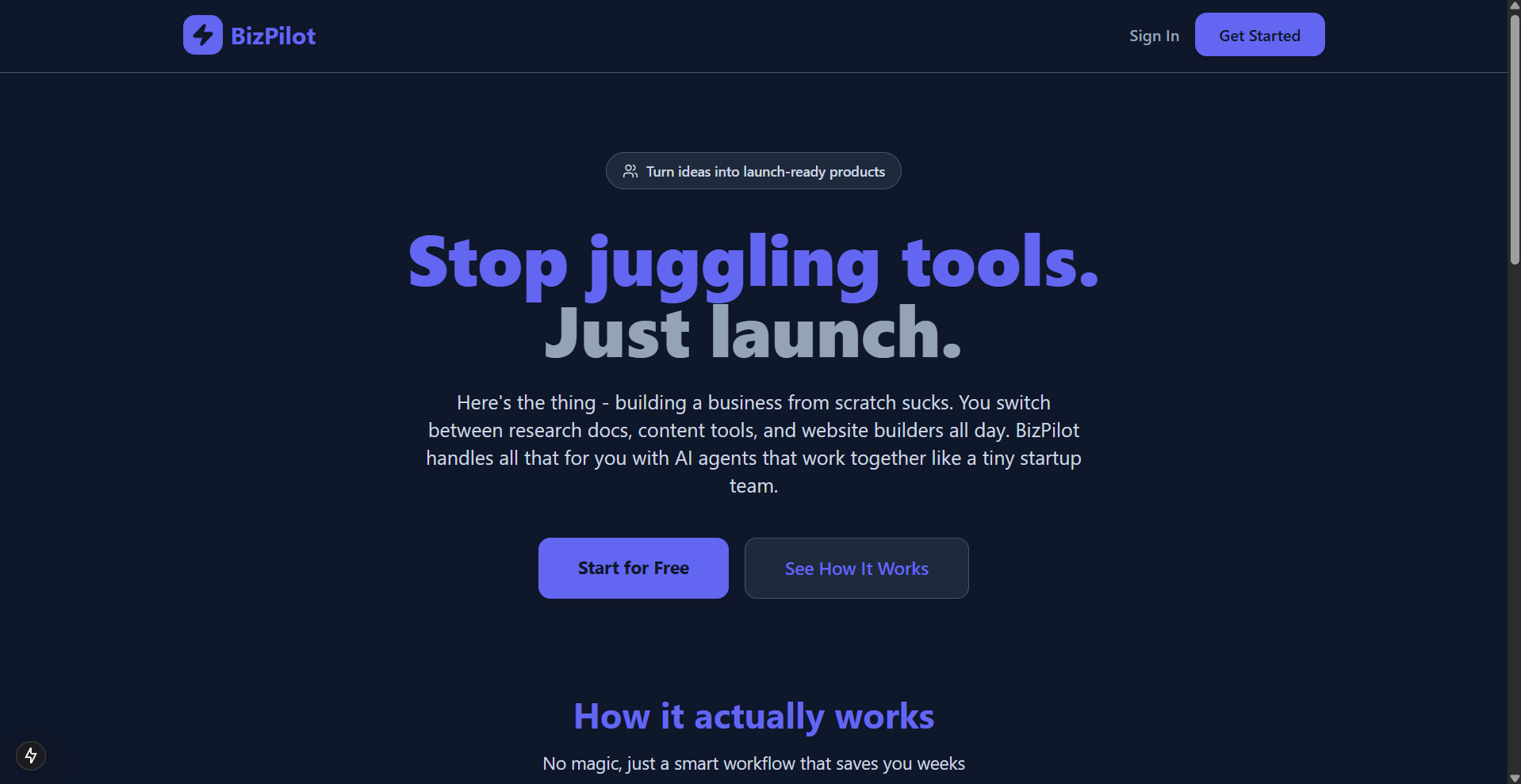 BizPilot AI BizPilot AI