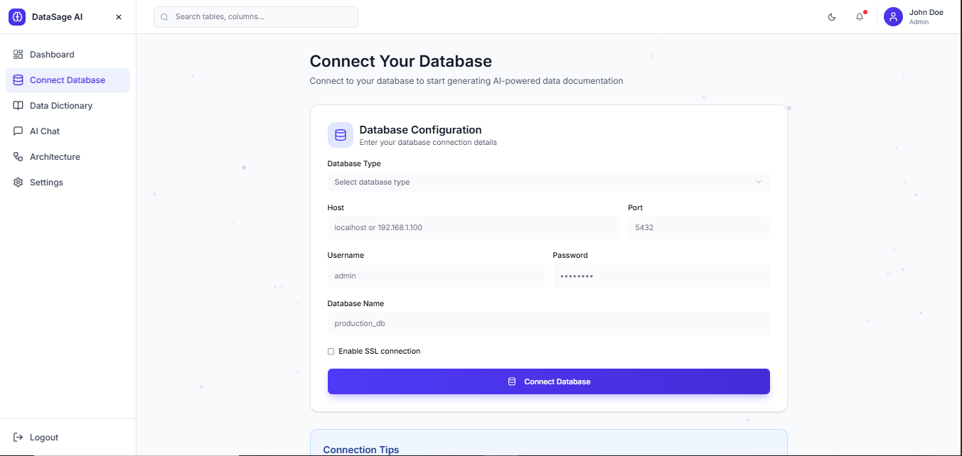 DataSage AI – Intelligent Metadata & Data Quality Copilot
