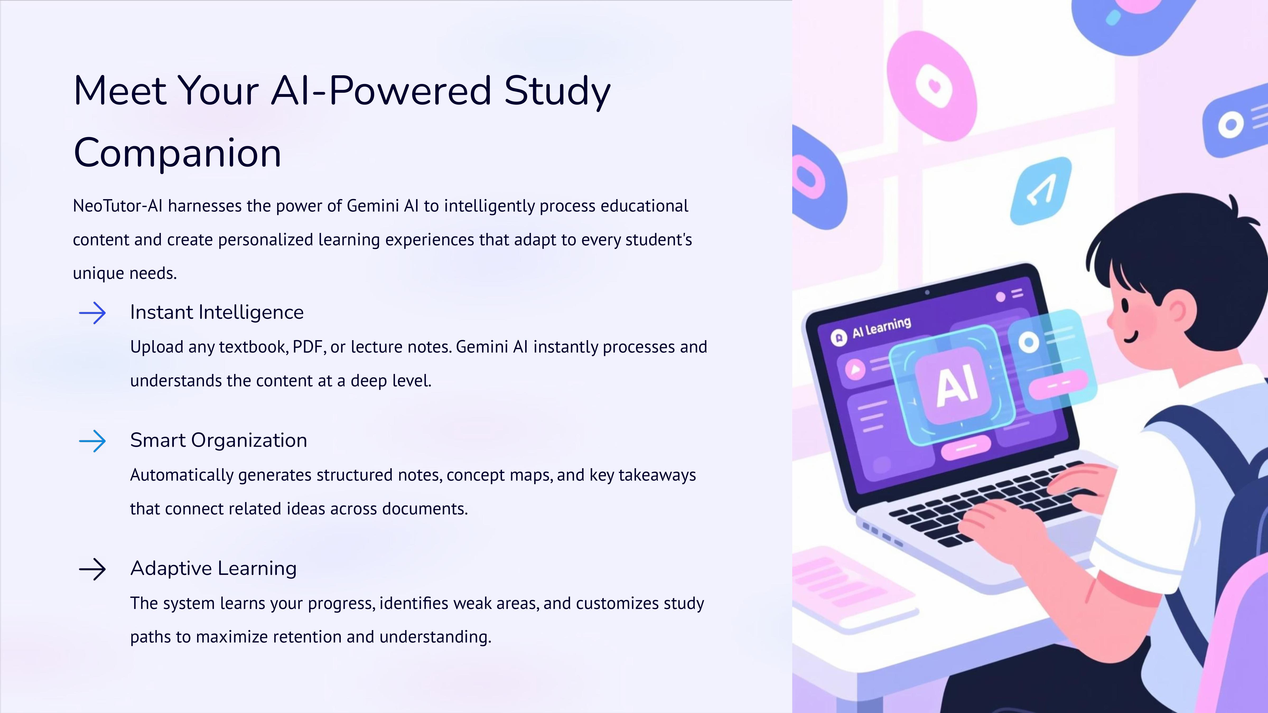 NeoTutor-AI : AI Powered Tutor