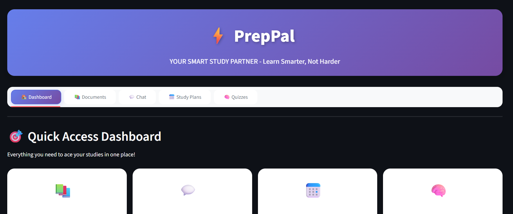 PrepPal -Smart Study Planner PrepPal -Smart Study Planner