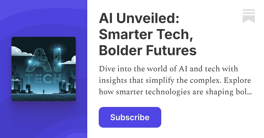 AI Unveiled: Smarter Tech, Bolder Futures | Roshni Kumari | Substack