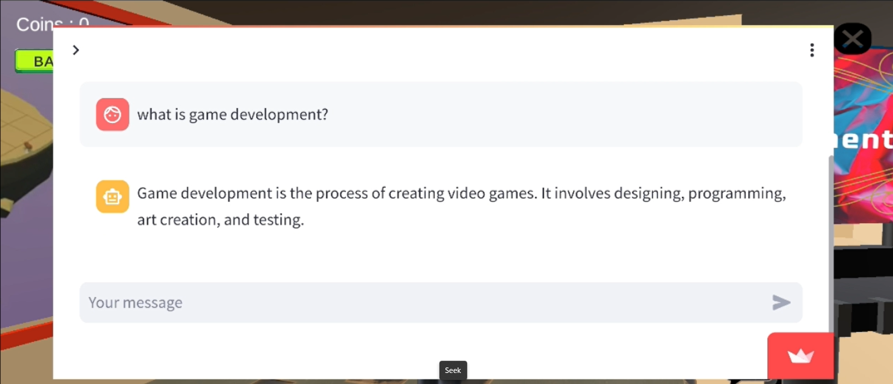 Q-Learn (A 3D virtual Platform)